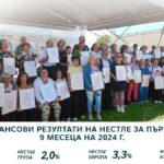 Финансови резултати Нестле 9М